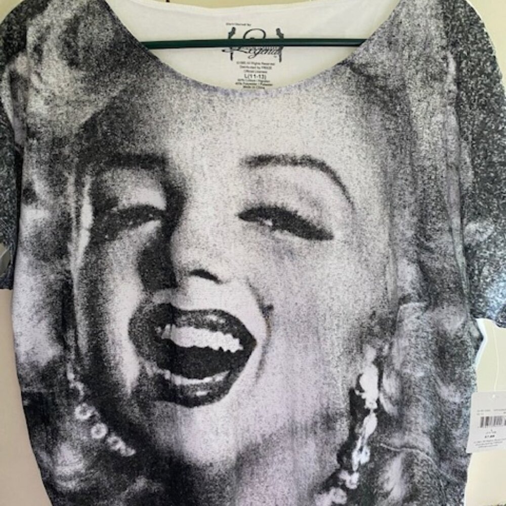 Hollywood Legend Marilyn Monroe Crop Tee